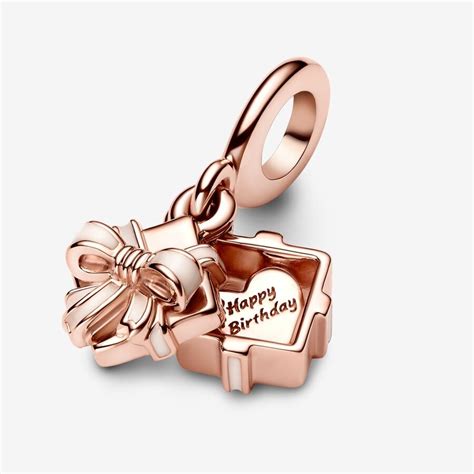 gift box pandora charm